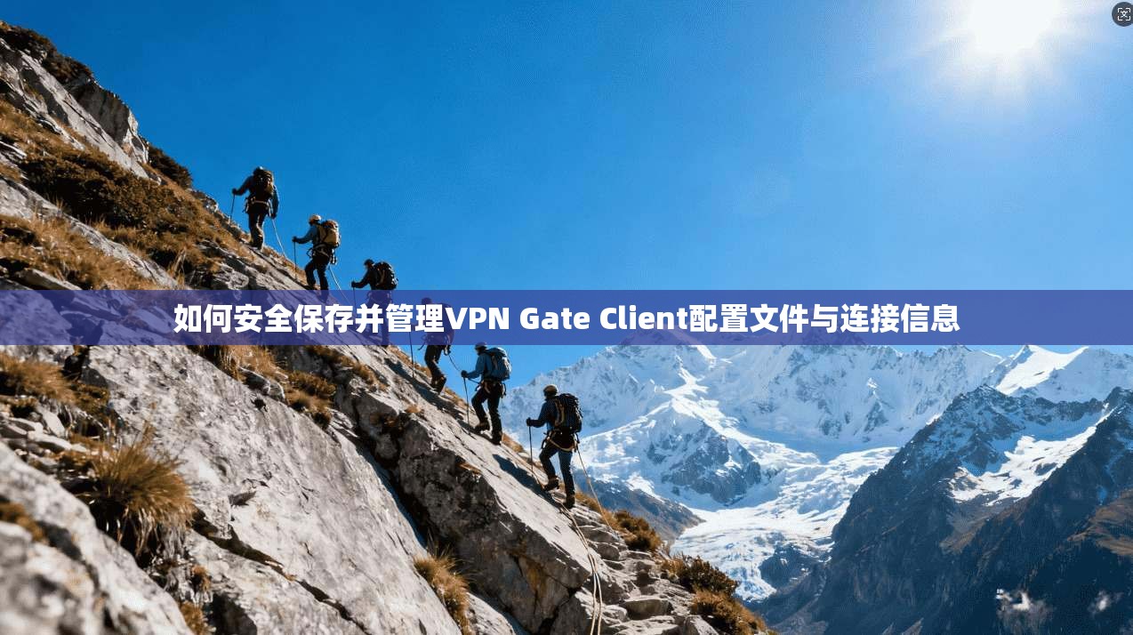 如何安全保存并管理VPN Gate Client配置文件与连接信息