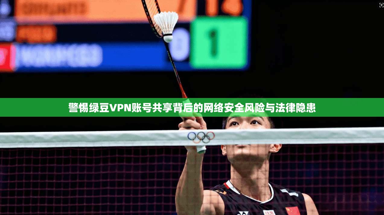 警惕绿豆VPN账号共享背后的网络安全风险与法律隐患