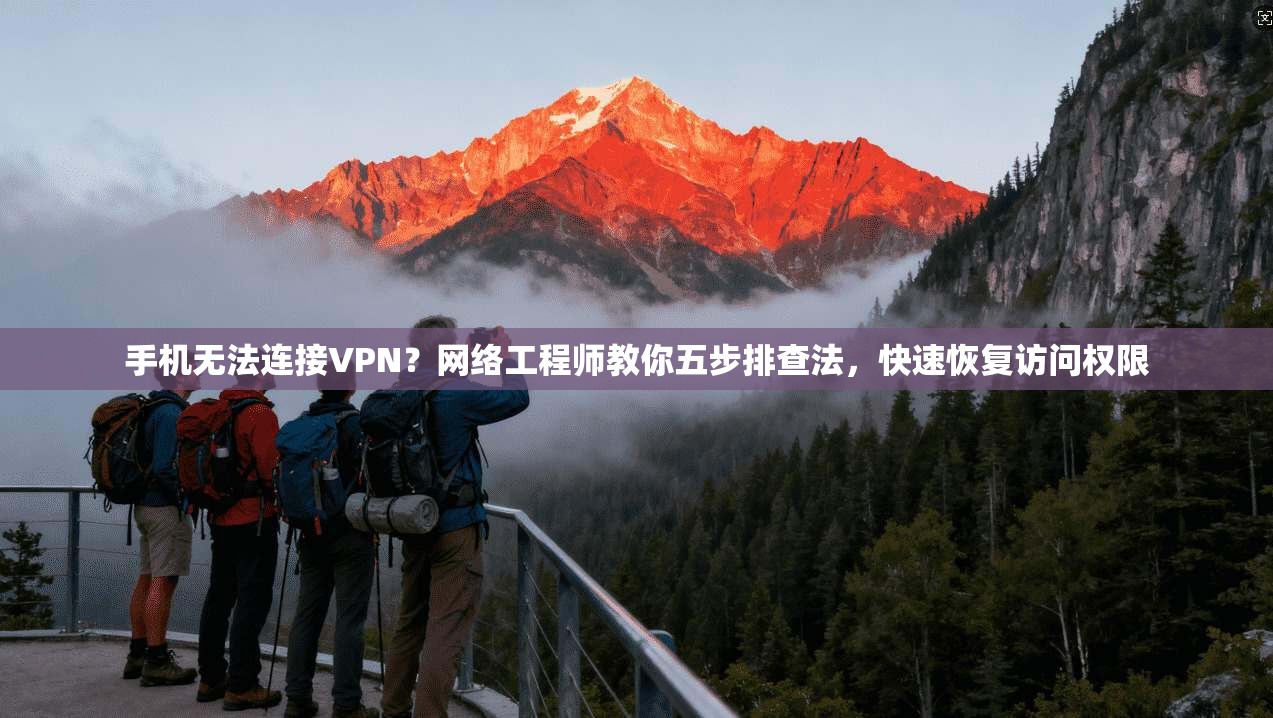 手机无法连接VPN？网络工程师教你五步排查法，快速恢复访问权限