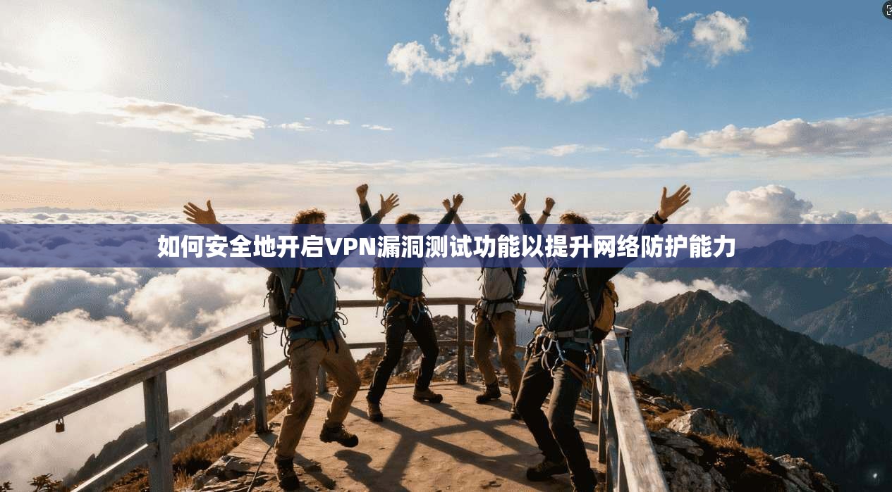 如何安全地开启VPN漏洞测试功能以提升网络防护能力