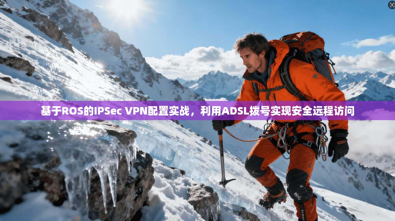基于ROS的IPSec VPN配置实战，利用ADSL拨号实现安全远程访问