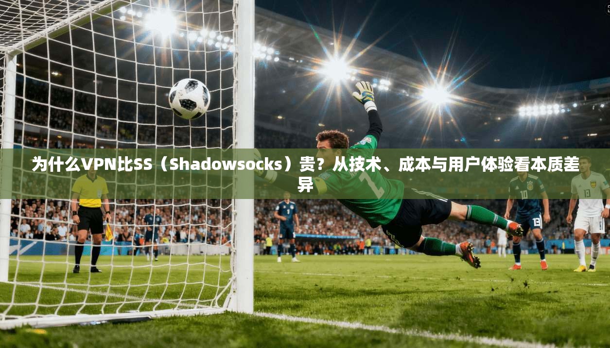 为什么VPN比SS（Shadowsocks）贵？从技术、成本与用户体验看本质差异