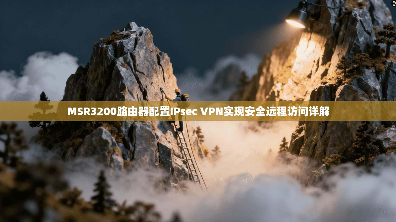 MSR3200路由器配置IPsec VPN实现安全远程访问详解