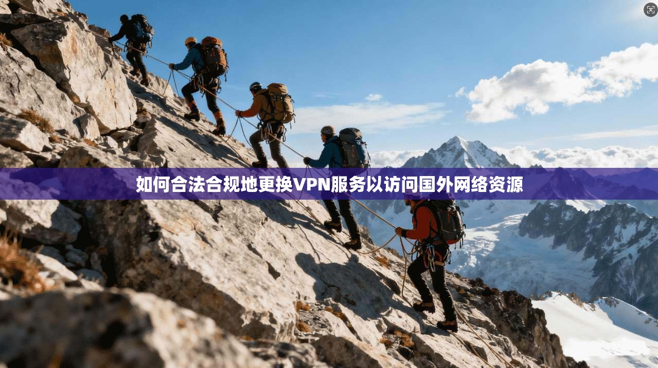 如何合法合规地更换VPN服务以访问国外网络资源