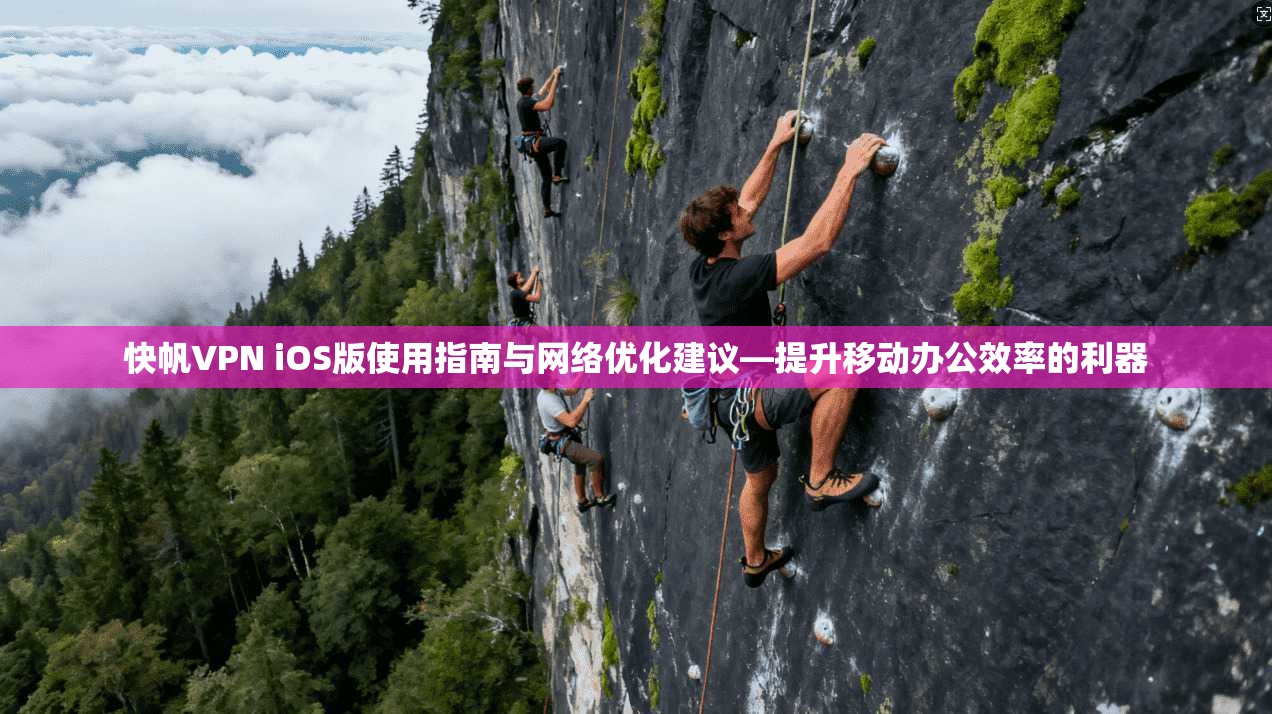 快帆VPN iOS版使用指南与网络优化建议—提升移动办公效率的利器